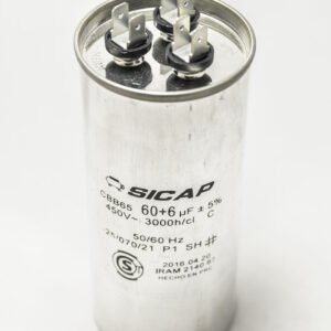 Capacitor Sicap dual para aires acondicionados split